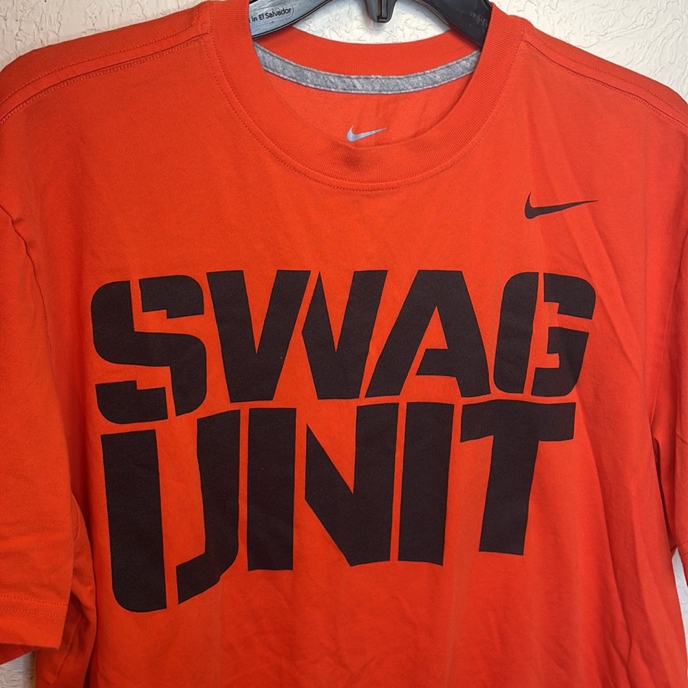 Nike Dri-Fit Orange Swag Unit T-shirt